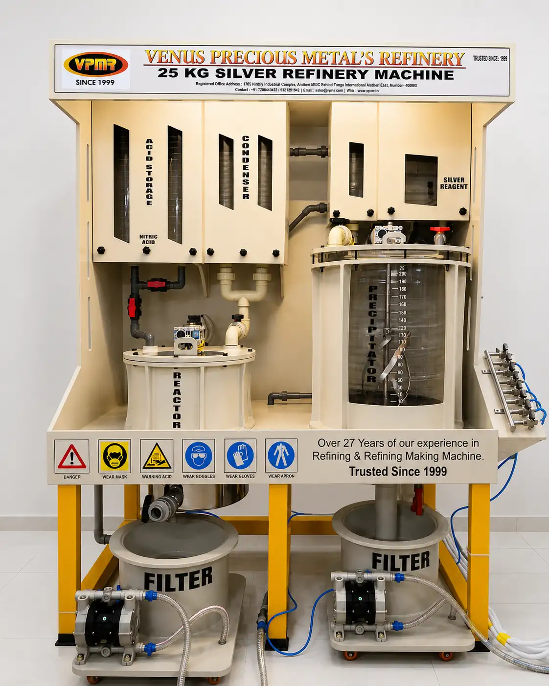 25 KG SILVER REFINERY MACHINE Manufacturers in Mumbai, Maharashtra, India